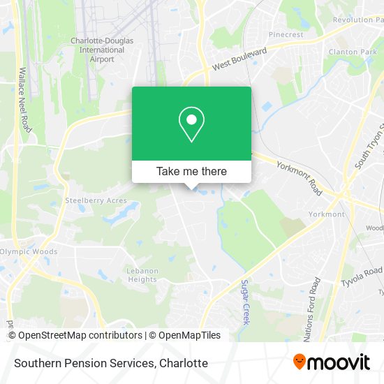 Mapa de Southern Pension Services