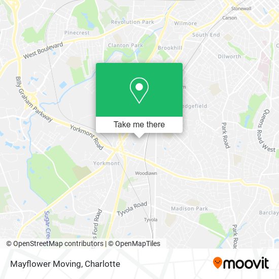 Mapa de Mayflower Moving
