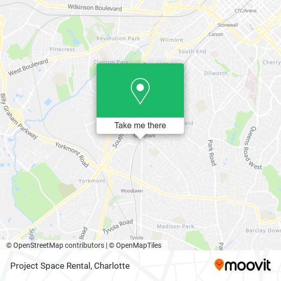 Mapa de Project Space Rental