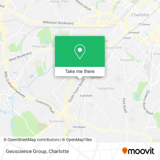 Geoscience Group map