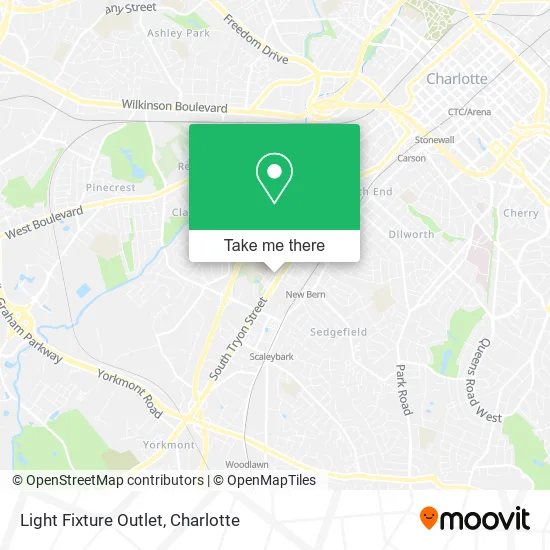 Light Fixture Outlet map