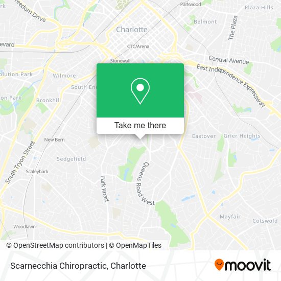 Scarnecchia Chiropractic map