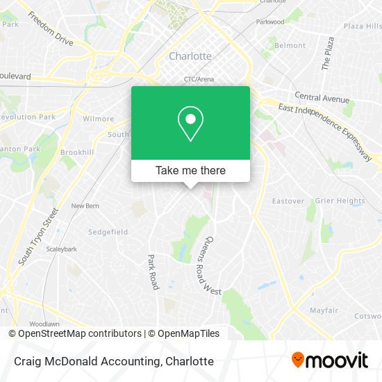 Craig McDonald Accounting map