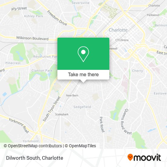 Mapa de Dilworth South