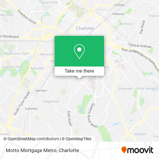 Motto Mortgage Metro map