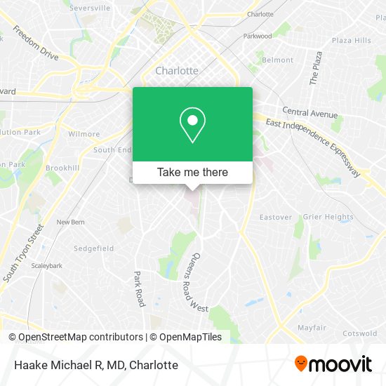 Haake Michael R, MD map