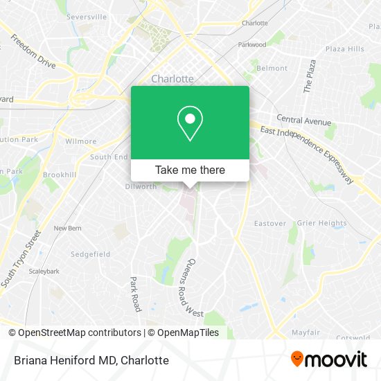 Briana Heniford MD map