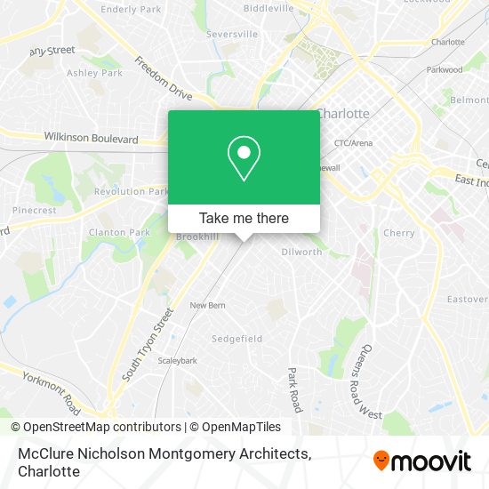 McClure Nicholson Montgomery Architects map