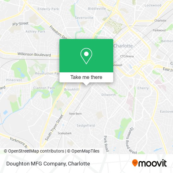 Doughton MFG Company map