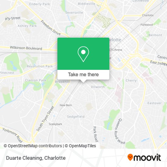 Duarte Cleaning map