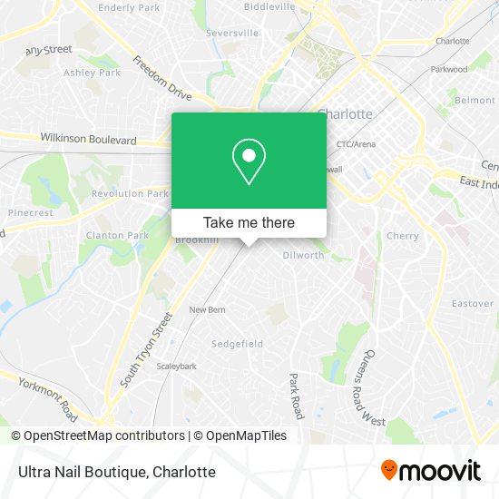 Ultra Nail Boutique map
