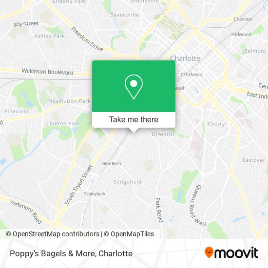 Poppy's Bagels & More map