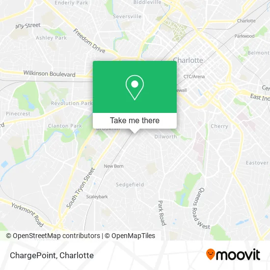 ChargePoint map