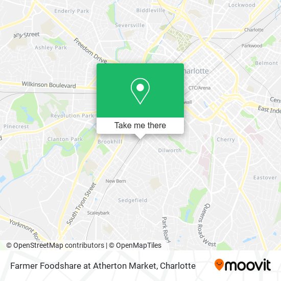 Farmer Foodshare at Atherton Market map