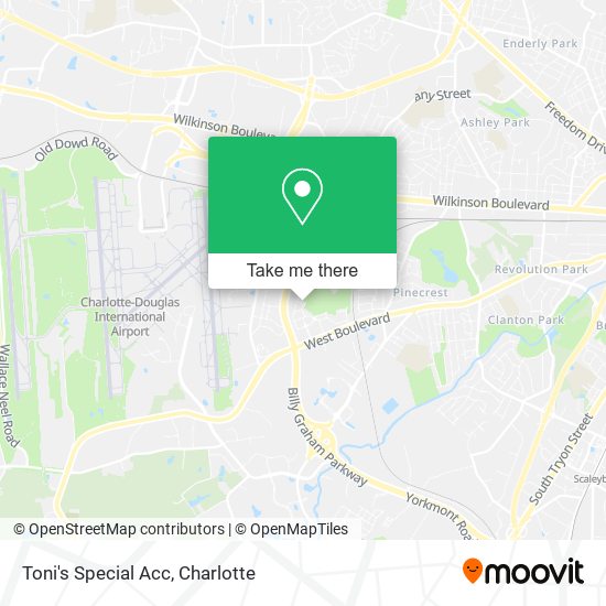 Mapa de Toni's Special Acc