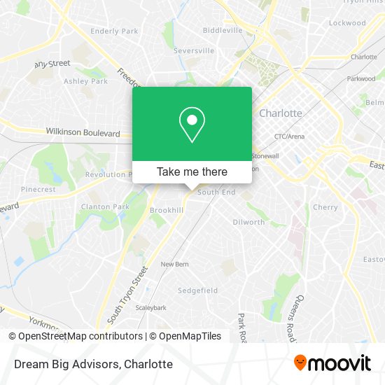 Mapa de Dream Big Advisors