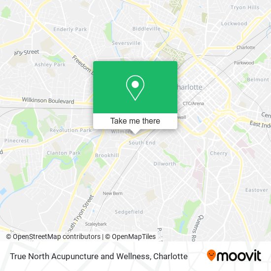 True North Acupuncture and Wellness map