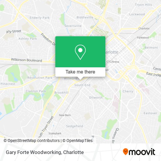 Mapa de Gary Forte Woodworking