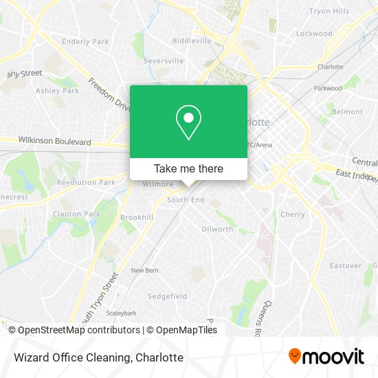 Mapa de Wizard Office Cleaning