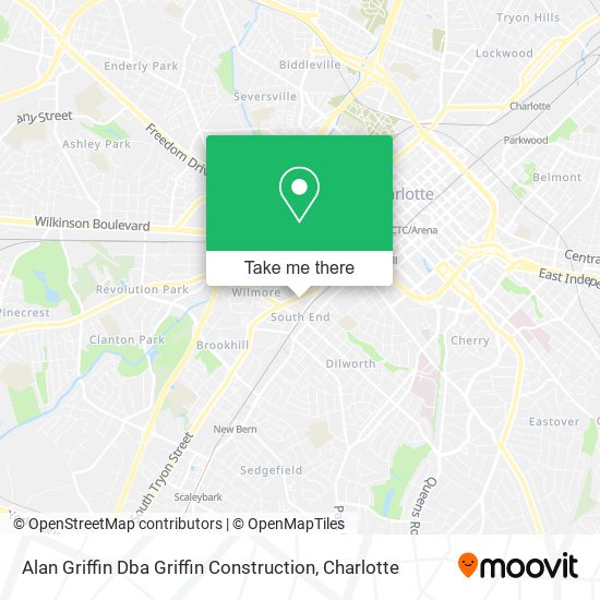 Alan Griffin Dba Griffin Construction map