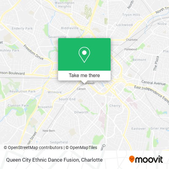 Queen City Ethnic Dance Fusion map