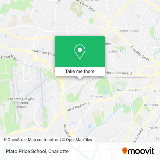 Mapa de Plato Price School