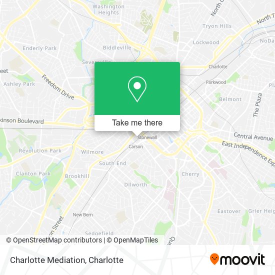 Mapa de Charlotte Mediation
