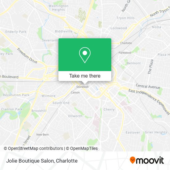 Jolie Boutique Salon map