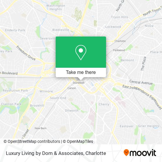 Luxury Living by Dom & Associates map