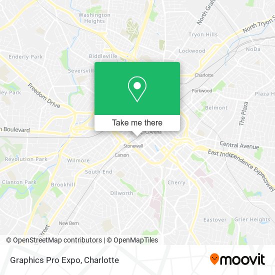 Graphics Pro Expo map