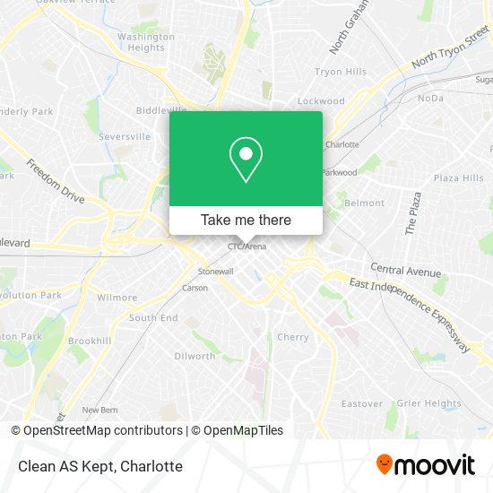 Mapa de Clean AS Kept