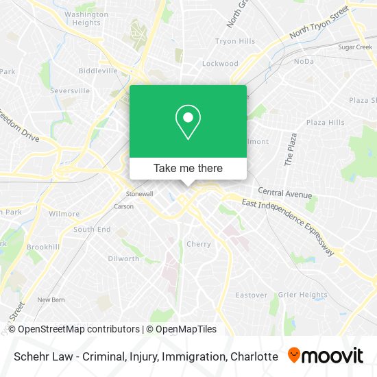 Mapa de Schehr Law - Criminal, Injury, Immigration