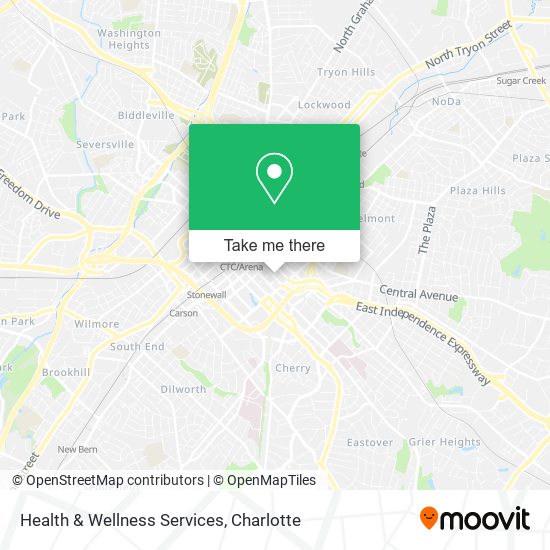 Mapa de Health & Wellness Services