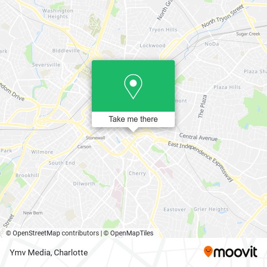 Mapa de Ymv Media