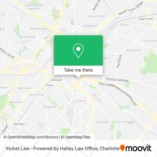 Mapa de Iticket.Law - Powered by Hatley Law Office
