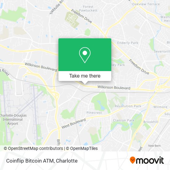 Coinflip Bitcoin ATM map