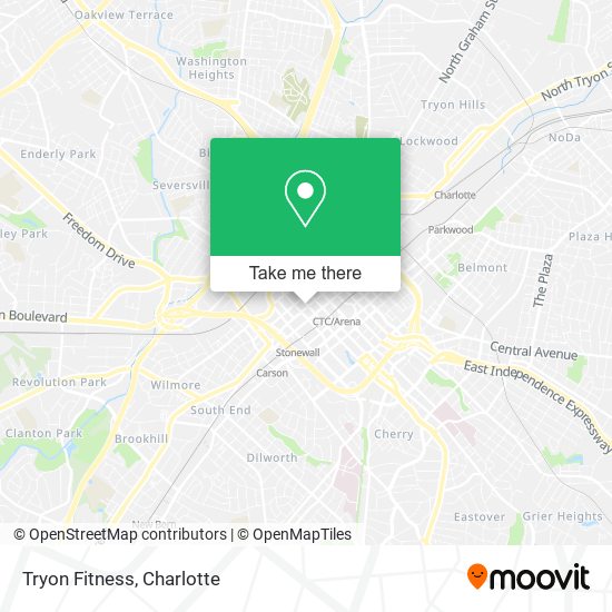 Tryon Fitness map