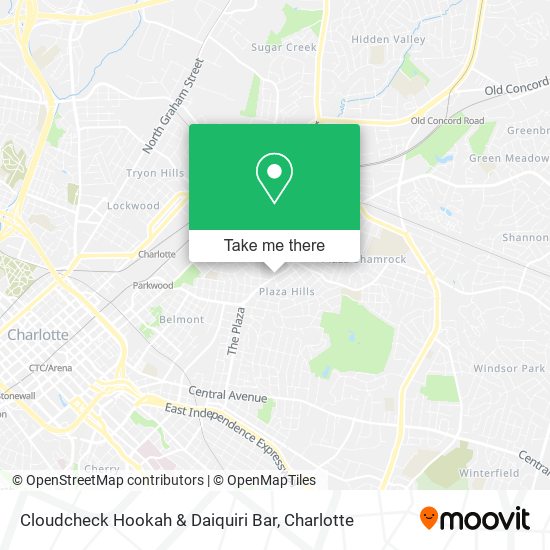 Cloudcheck Hookah & Daiquiri Bar map