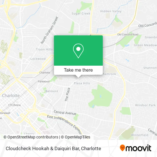 Mapa de Cloudcheck Hookah & Daiquiri Bar
