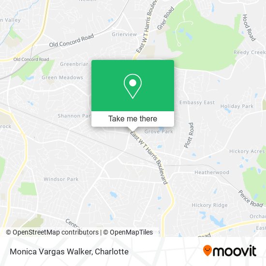 Mapa de Monica Vargas Walker