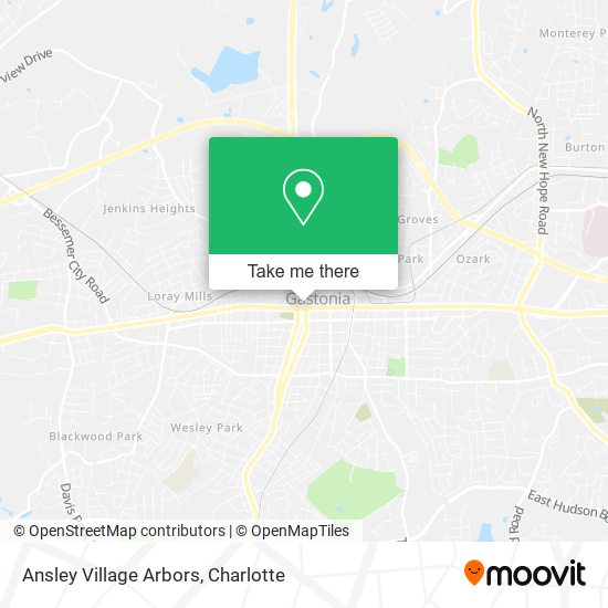 Ansley Village Arbors map
