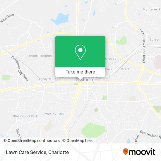 Lawn Care Service map