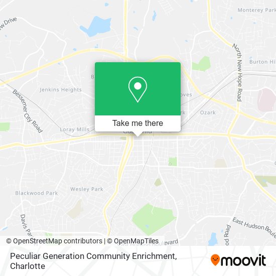 Peculiar Generation Community Enrichment map