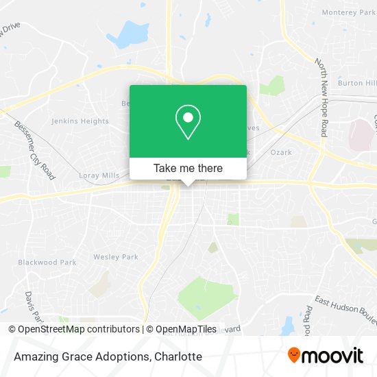 Amazing Grace Adoptions map