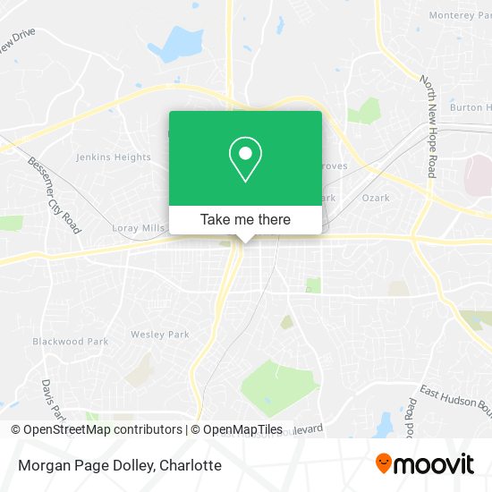Mapa de Morgan Page Dolley