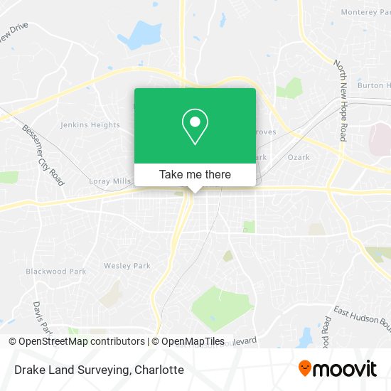 Drake Land Surveying map
