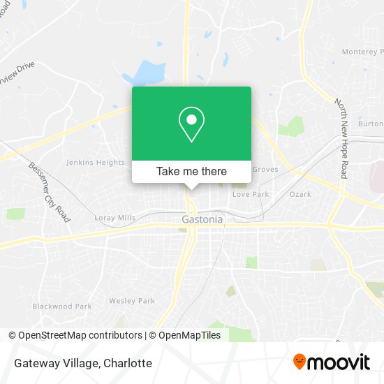 Mapa de Gateway Village