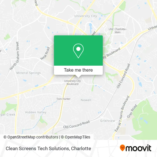 Clean Screens Tech Solutions map