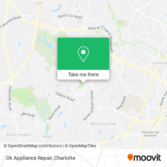 Ok Appliance Repair map
