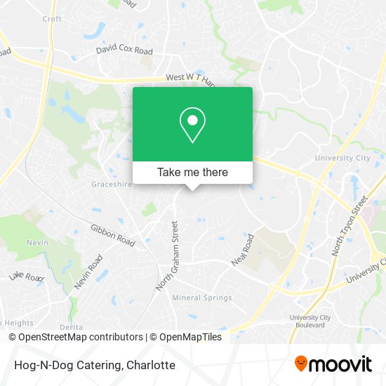 Hog-N-Dog Catering map